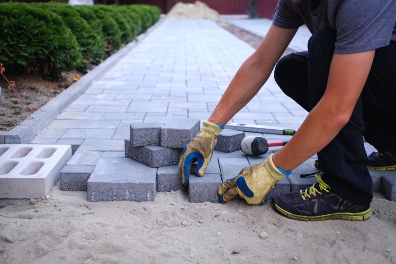 Paver Patios in Use