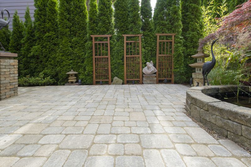 Landscaped Paver Spaces