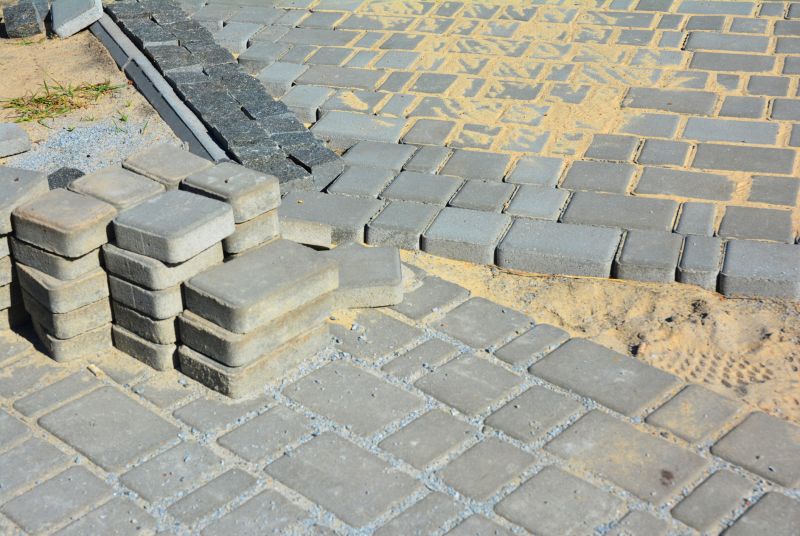 Layered Paver Installation