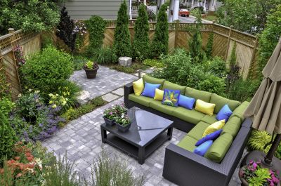 Modern Paver Patio